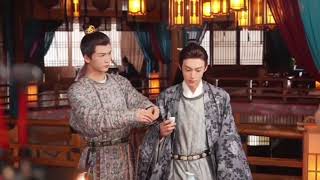 BTS Dylan Wang and Zhang Ling He Ngakak #lovebetweenfairyandthedevil #dylanwang #zhanglinghe