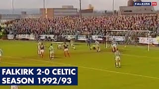 Falkirk 2-0 Celtic | 1992/93