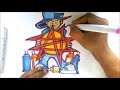 coloring a graffiti character markers review unboxing zscm duel markers 60 pcs