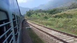 Senkottai to kollam train track route