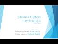 Crypt Analysis - G5 - Caesar cipher - Brute force - Frequency Analysis