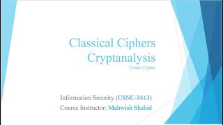 Crypt Analysis - G5 - Caesar cipher - Brute force - Frequency Analysis