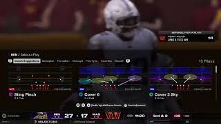 PS5 Madden 25 Superstar CB Gameplay Season 8 Week 3 vs WAS