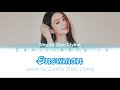 赵丽颖 Zanilia Zhao Liying (cover) - Snowman (by Mavis Fan) Lyrics ( CHIN/PIN/IND)