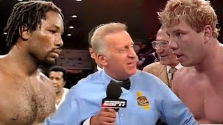 When Tommy Morrison Challenged Lennox Lewis