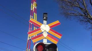 Level Crossing, Ålkistevägen, Frescati, Stockholm, Uppland, Sweden