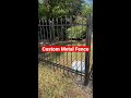 popular wrought iron fence designs metal fencing designs