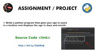 Calculating Age in Days and Months using Python
