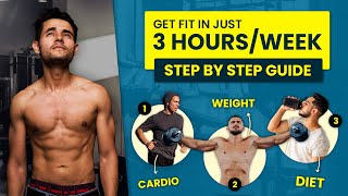 How to stay fit in an OFFICE JOB (or College) | Weight Loss Diet & Exercise plan | Hypertroph Hindi