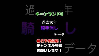 #キーンランドカップ #競馬予想 あのトップジョッキーが消し？！騎手による消しデータ#競馬 #予想 #jra #馬券 #キーンランドc