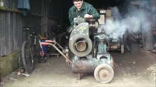 Lister LD1 1956 - Cold Start -Vintage Stationary Engine-