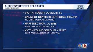 Autopsy confirms cause of death in Mount Airy homicide