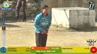 SIRAJ CUP 2025 2nd QUARTER FINAL MATCH NO. 121 BLACK BOYS VS WORLD XI