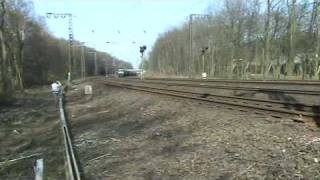 Rail4Chem with a graintrain at Duisburg Germany April 2 2009