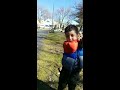 joaquin and thiago help put brake pads on our big brothers car