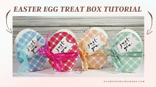 A Simple Tutorial on How to Make a MINI Easter Egg Treat Box (a quick \u0026 easy box tutorial)