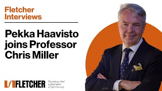 Pekka Haavisto joins Professor Chris Miller for first sit-down interview after Finland joins NATO
