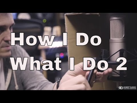 How I Do What I Do Ii Robert Dudzic Youtube