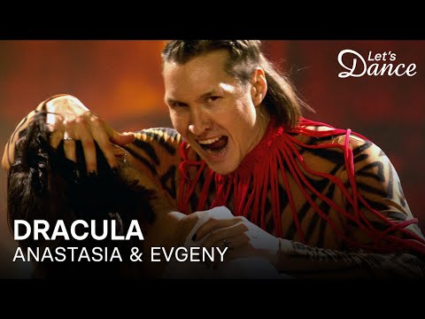 Anastasia & Evgeny mit ihrem schaurig schönem Freestyle zu DRACULA Let's Dance 2024