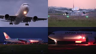 23/05/27 出雲空港 日本航空 JAL Boeing 767-300ER (JA612J) Arrival \u0026 Departure at Izumo Airport, RJOC