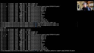 Patching a Drupal 7 module (Google Analytics)
