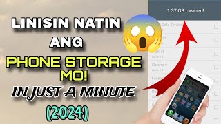 Paano linisin ang phone storage mo? In just a minute 2024