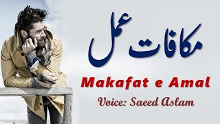 Poetry Makafat e Amal | Saeed Aslam | Punjabi Shayari | Whatsapp Status videos | Punjabi Poetry