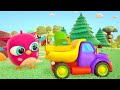 hop hop the owl u0026 a garage for toy cars for kids. baby cartoons for kids u0026 baby videos.