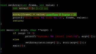 [NDH2010] level 5 : array overflow