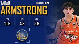 𝐁𝐑𝐄𝐀𝐊𝐈𝐍𝐆 𝐍𝐄𝐖𝐒: Taran Armstrong Sign Two-Way Contract With Golden State Warriors | 2024 NBA Season