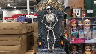 Costco Halloween in July Animated Tombstone Skeleton Dancing Lights Music