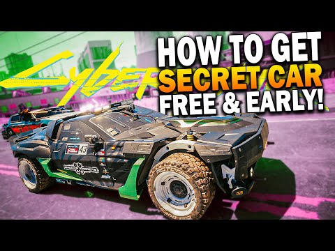 Cyberpunk 2077 2.0 - The BEST SECRET Car You Can Get EARLY & FREE!