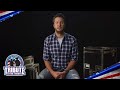 Country music sensation Luke Bryan thanks the U.S. military