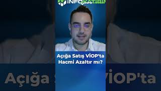 Açığa Satış VİOP'ta Hacmi Azaltır mı? #shorts