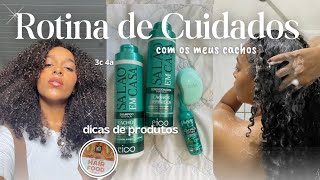 Minha Rotina de Cuidados Capilar 🧴👩🏾‍🦱| + Dicas de Produtos | #cabelo #rotinacapilar