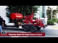 temporary fire pump