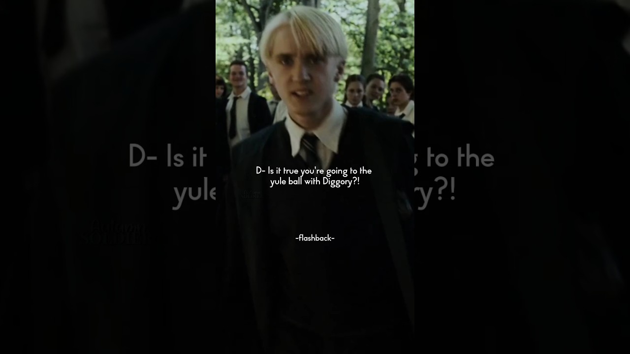 Pansy Parkinson And Draco Malfoy Yule Ball