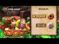 donkey kong country tropical freeze world 5 juicy jungle no damage all collectibles