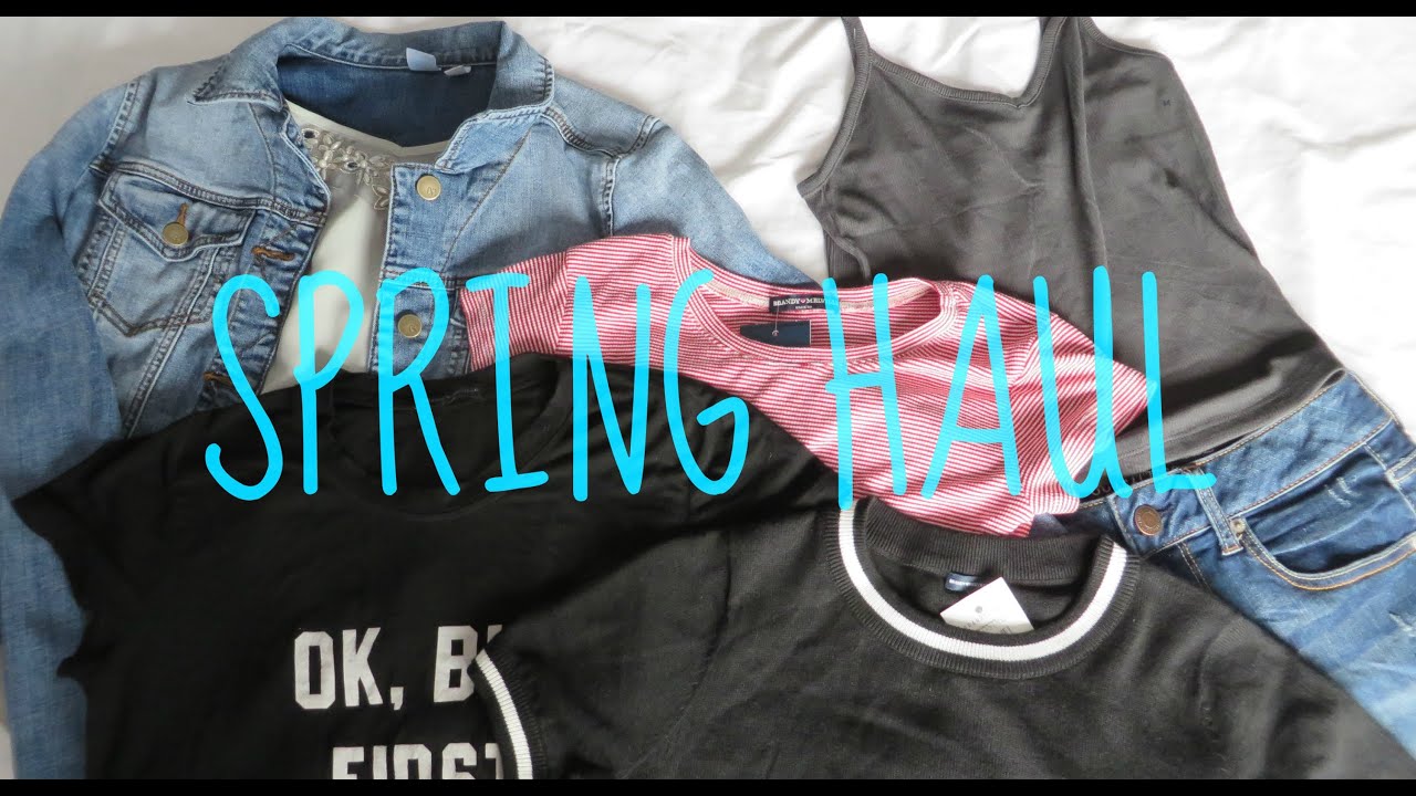 Spring Haul Youtube
