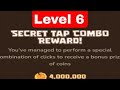 memefi daily secret combo  level 6 || 5 July 2024