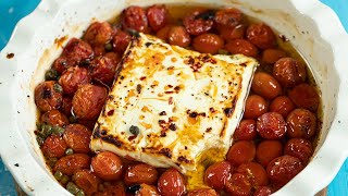 Baked Feta & Tomatoes: Simple & Delicious!