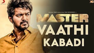 Master - Vaathi Kabaddi Lyric | Thalapathy Vijay | Anirudh | Vijay sethupathy | LokeshKanagaraj
