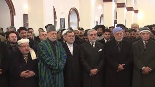 A funeral Ceremony For Sibghatullah Mojaddedi The Ex-Interim President