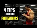 GET HUGE FOREARMS (4 असरदार टिप्स फोरआर्म्स के लिए)