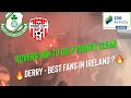 CLINICAL SHAMROCK ROVERS DEFEAT DERRY CITY | PYROS | DRUMS | SINGING | LEAGUE OF IRELAND VLOG