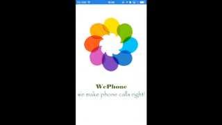 WePhone - 5 Star Phone Call App / Calling App / Cheap Calls / Record Phone Calls / Skype,Vonage