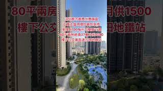 深圳都市圈惠州惠陽區｜百萬大盤即買即裝修｜單價4700每平方樓層可選｜80平兩房總價37萬月供1500元｜樓下公交直達地鐵站#惠州樓盤 #惠州筍盤 #大樓 #低首付 #港鐵 #深圳 #惠州南站