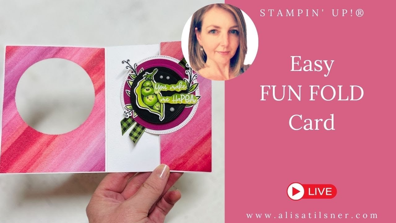 Super Easy Fun Fold Card Youtube