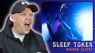 SLEEP TOKEN - Higher ( Live ) [ Music Reaction ]