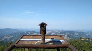 Da Piamaggio fino in cima all'Alpe di Monghidoro con un panorama straordinario